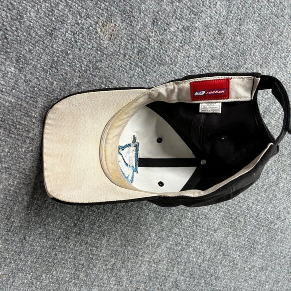 Carolina Panthers Reebok Baseball‎ Cap Hat Black Adjustable NFL Football - Picture 10 of 13